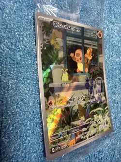 CHARMANDER 044 Pokemon Obsidian Flames holo TCG Promo Card LP Sealed - Image 2