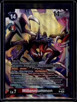 Millenniummon (Time Stranger Box Topper) P-220 Promotion Cards (DPR) - Image 1