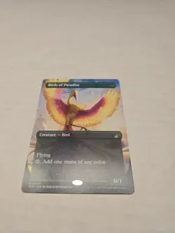 Birds of Paradise (Anime Borderless) Ravnica Remastered Regular - Image 1