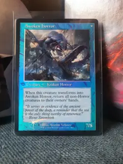 MTG - Thing in the Ice Awoken Horror - Innistrad Remastered - RETRO-FOIL- RARE - Image 2