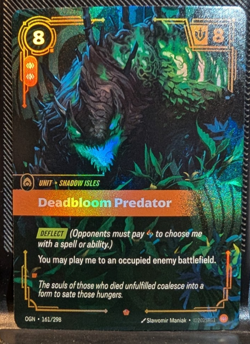 Deadbloom Predator - Riftbound Origins - OGN 161/298 - ENGLISH - Image 1