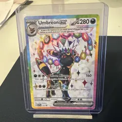 Pokemon TCG Umbreon Ex Espeon Ex Svp 175 176 Promo Pair NM Prismatic Evolution - Image 2