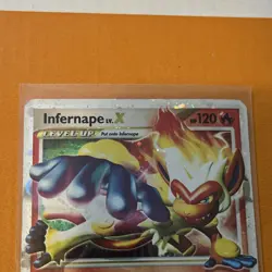 Infernape LV.X DP10 Diamond & Pearl Promo Holo Level Up Pokemon Card 120HP - Image 2