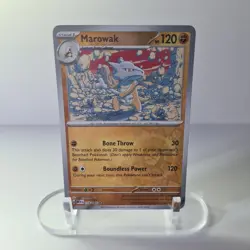 Marowak - 105/165 - Reverse Holo - 151 - Pokemon Card - NM/M - Image 1