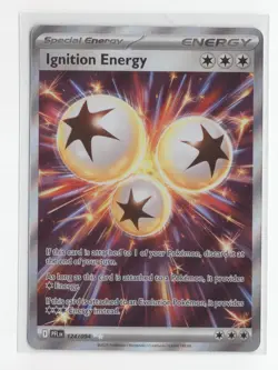 Pokemon TCG Ignition Energy Phantasmal Flames 124 Full Art Nm - Image 1