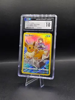 2022 Pokemon Eevee TG11/TG30 Swsh09: Brilliant Stars Trainer Gallery Holo CGC 10 - Image 1