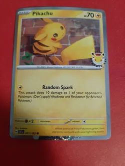 Pokemon Pikachu (Pokemon Day 2026) 051/162 Promo Holo - Image 1