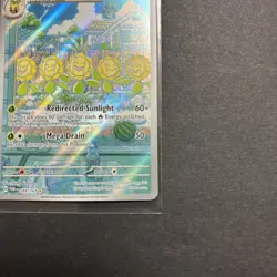 Pokemon: Sunflora Illustration Rare IR Full Art Holo 169/167 (Near Mint) - Image 5