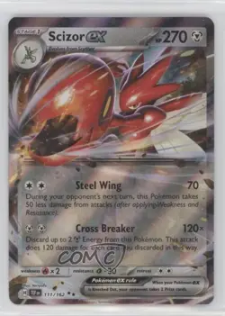 Scizor ex German Pokemon Scarlet & Violet: Temporal Forces TEF #111 - Image 1