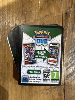 10 x Assorted COOL Pokemon Code Cards TCG Live Fast Delivery! - Image 1