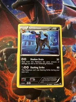 Umbreon 60/108 2012 B&W Dark Explorers Pokemon Card Nintendo Non Holo - Image 1