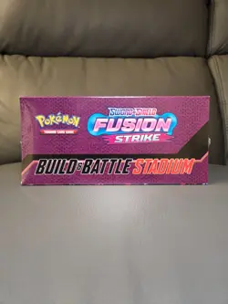 Minty Pokemon TCG Sw&Sh Fusion Strike Build & Battle Stadium - Factory Sealed - Image 2