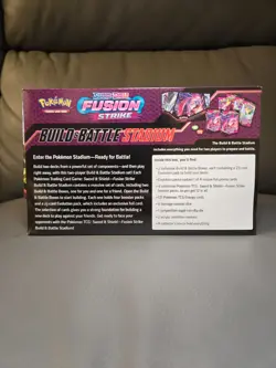 Minty Pokemon TCG Sw&Sh Fusion Strike Build & Battle Stadium - Factory Sealed - Image 3