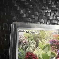 Pokemon Sprigatito 196/193 SV02 Paldea Evolved Illustration Rare Full Art Holo - Image 4