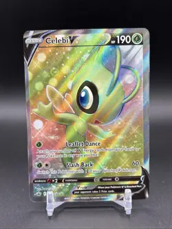 Celebi V 160/198 Ultra Rare Pokemon TCG Chilling Reign NM - Image 1