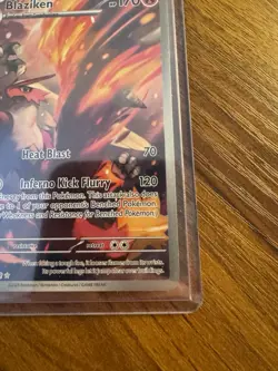 Blaziken 192/182 SV10: Destined Rivals Illustration Rare Holo Pokemon PACK FRESH - Image 2