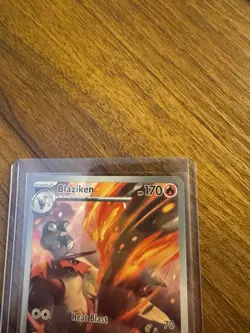 Blaziken 192/182 SV10: Destined Rivals Illustration Rare Holo Pokemon PACK FRESH - Image 5