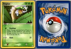 2004 Pokemon, EX Hidden Legends, #27/101 Tropius, Rare - Image 1