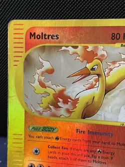 Moltres 21/144 - Pokemon Skyridge Set - Reverse Holo E Reader - DMG - Image 2