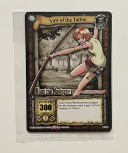 2005 One Piece CCG The Quest Begins Nami Silver Tournament Promo Sealed PR011 - Image 1