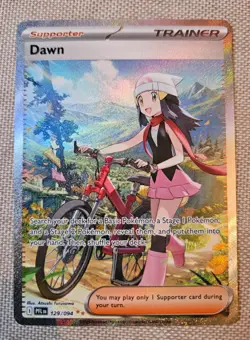 Dawn Phantasmal Flames 129/094 Pokemon Card Near Mint Near Mint Condition Rare - Image 1