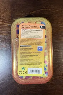 Pokemon 151 Scarlet & Violet Mini Tin [Electabuzz & Magnemites] Factory Sealed - Image 5