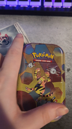 FACTORY SEALED Pokemon TCG Scarlet & Violet 151 Mini Tin Electabuzz + Magnemites - Image 2