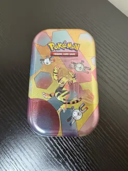 Pokemon 151 Scarlet & Violet Mini Tin Electabuzz & Magnemite Factory Sealed - Image 1