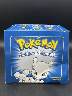 1999 Pokemon Mewtwo 23k Gold Plated Trading Card Blue Limited Edition Vintage - Image 1