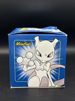 1999 Pokemon Mewtwo 23k Gold Plated Trading Card Blue Limited Edition Vintage - Image 2