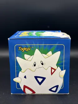 1999 Pokemon Burger King 23k Gold Plated Trading Card Togepi Red Sealed Vintage - Image 2