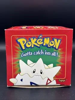 1999 Pokemon Burger King 23k Gold Plated Trading Card Togepi Red Sealed Vintage - Image 1