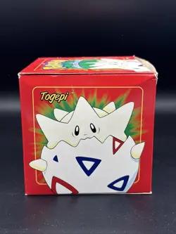 1999 Pokemon Burger King 23k Gold Plated Trading Card Togepi Red Sealed Vintage - Image 2