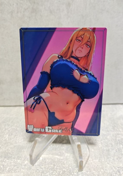 Power Trading Card Waifu Goddess Story Anime Girl holo Karte Manga Full Art - Image 1