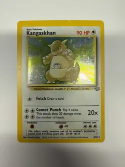 Pokemon TCG Kangaskhan 5/64 Jungle Holo Rare Card Unlimited MP - Image 1