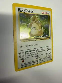 Pokemon TCG Kangaskhan 5/64 Jungle Holo Rare Card Unlimited MP - Image 2