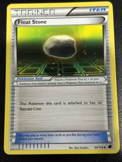 Float Stone 99/116 Pokemon Card 2013 Plasma Freeze MP - Image 1
