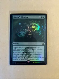 MTG Nature’s Rhythm TDM 0150 R NM FOIL - Image 2