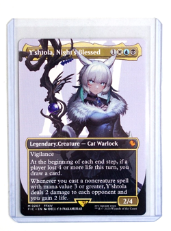 Y'shtola, Night's Blessed Legendary Creature - Cat Warlock #207 New FF - Image 1