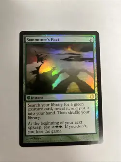 Summoner’s Pact Modern Masters Foil MTG - Image 1