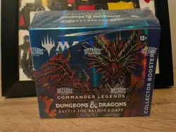 Magic MTG D&D Commander Legends Battle for Baldur's Gate Collector Booster Box - Image 1