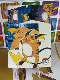 Pokemon Vintage Pocket Monsters Vending HOLO Prism Sticker 1999 Bandai Nintendo - Image 5