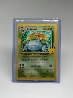 Pokemon Karte Venusaur 15/102 Celebrations 25th Anniversary Bisaflor Karte EN NM - Image 1