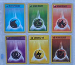 Lotto 6 Carte Pokemon Set BASE ITA - ENERGIA tutte diverse - Image 1