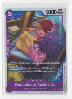 One Piece TCG Donquixote Rosinante OP10-072 Foil SR - Image 1