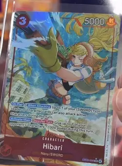 Hibari (Alternate Art) EB03-008 Extra Booster: One Piece Heroines Edition Foil - Image 1