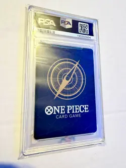 2025 DEAD MAN'S GAME ONE PIECE OP12-037 LEGACY OF THE MASTER ALT ART PSA 10 - Image 3