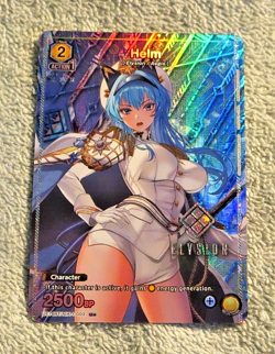 Helm NIK-1-002 U☆ Alt Art Textured Holo - Union Arena Nikke Goddess of Victory - Image 1