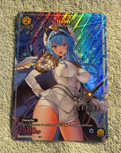 Helm NIK-1-002 U☆ Alt Art Textured Holo - Union Arena Nikke Goddess of Victory - Image 4