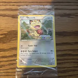 Pokemon Meowth Build-A-Bear Workshop Promo Card - Sealed - NM - Image 1